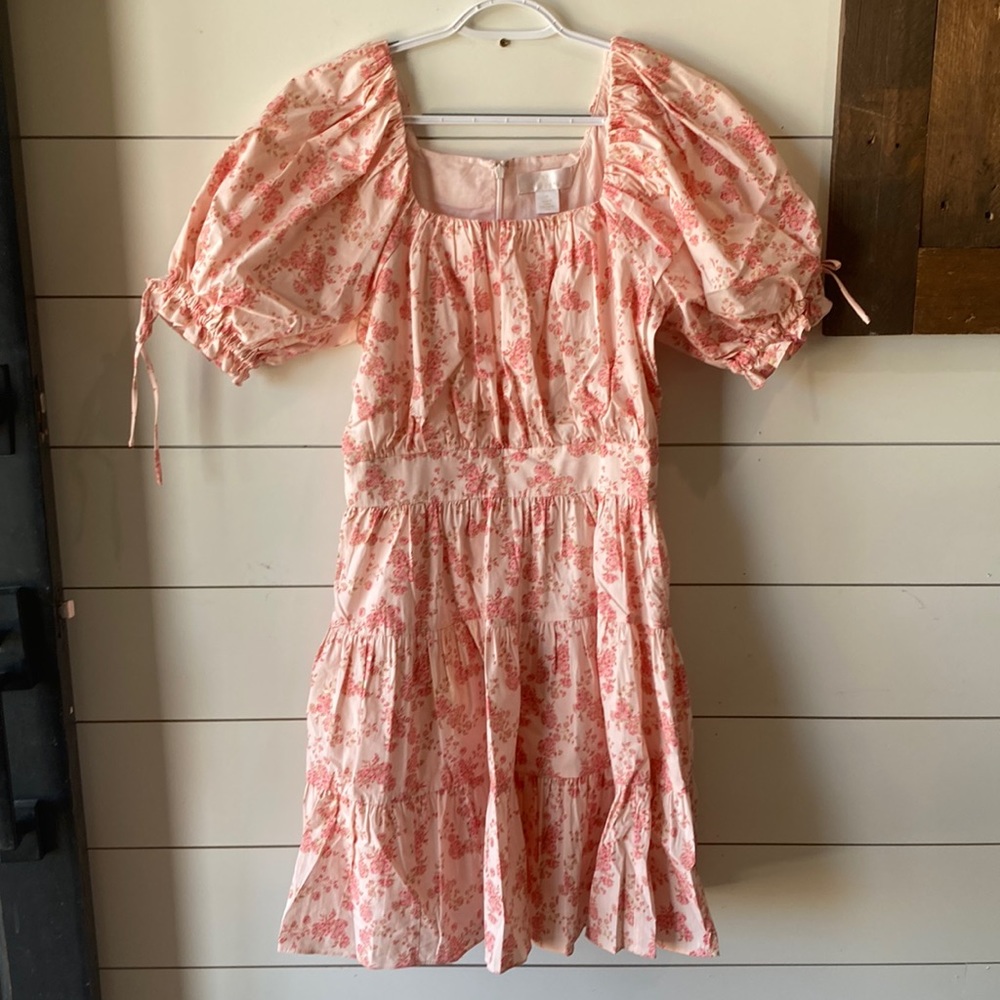 RP (Rachel Parcell) pink floral dress.